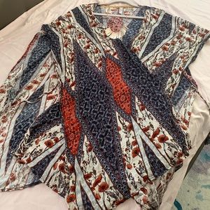 Kimono Style Versatile Wrap Top